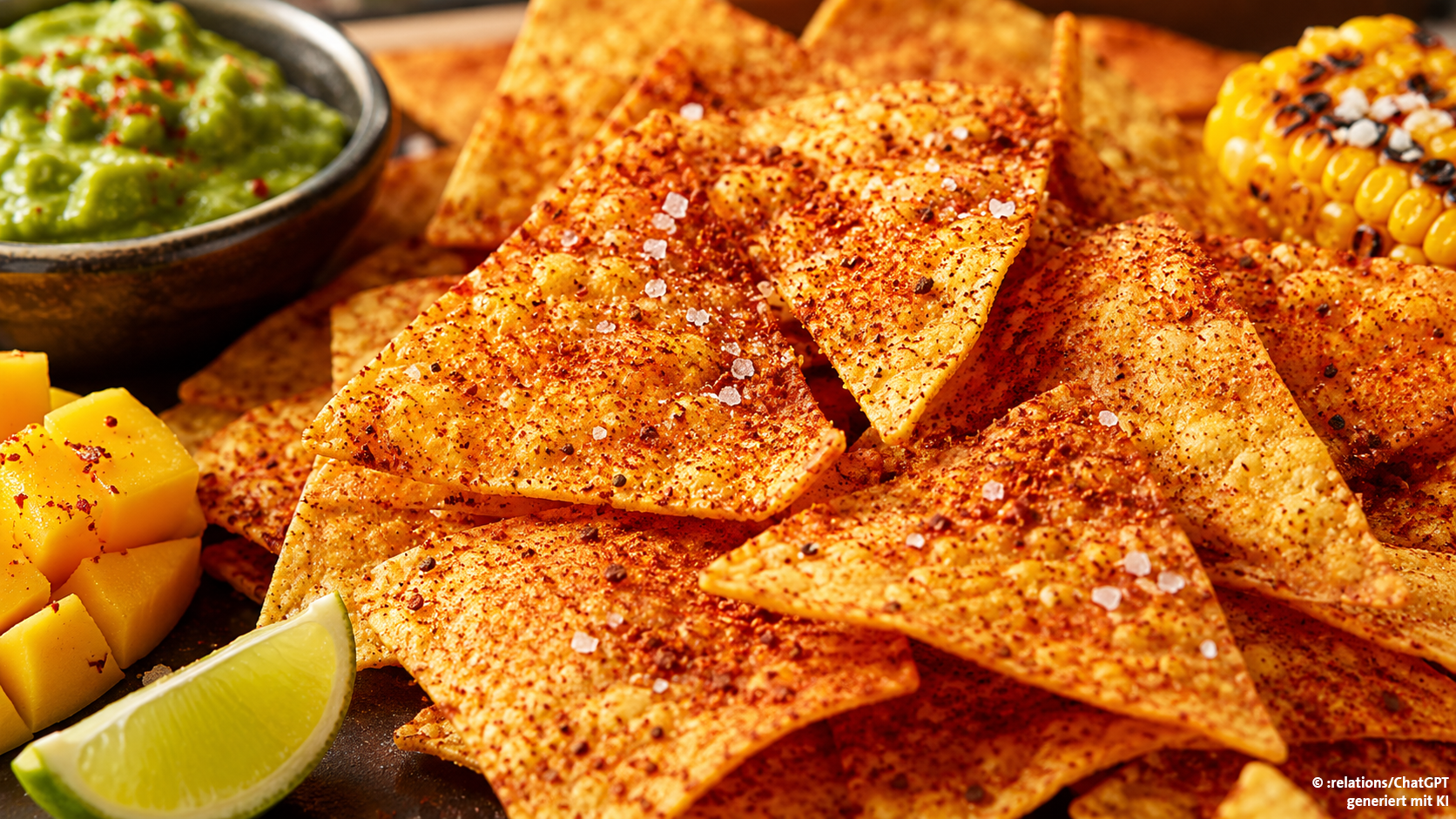 Nachos: scharf und sauer! Sehr gefragt.